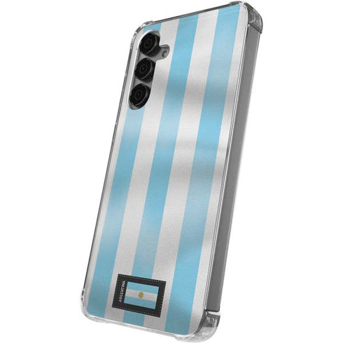 Argentina Soccer Flag Galaxy S24 Plus Clear Case